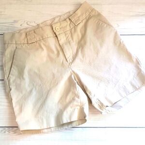 Gap Classic Fit Chino Shorts 100% Cotton - Tan Womens Size 2